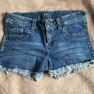 STS blue denim cut off jeans
